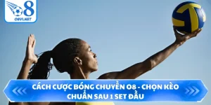 Cách Cược Bóng Chuyền O8 - Chọn Kèo Chuẩn Sau 1 Set Đầu