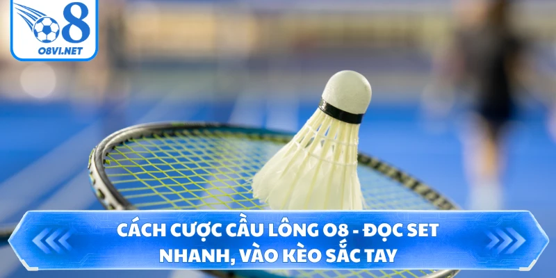 Cách Cược Cầu Lông O8 - Đọc Set Nhanh, Vào Kèo Sắc Tay