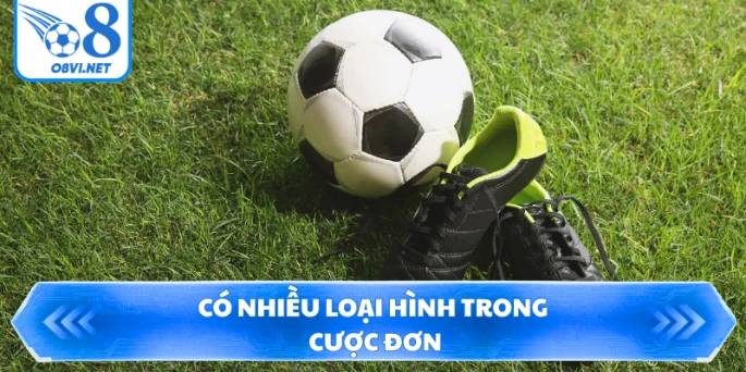 Có nhiều loại hình trong cược đơn
